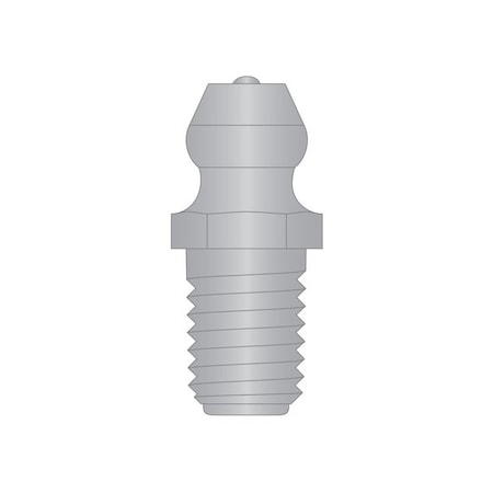 Heritage Industrial Grease Fitting, 1/4"-28SAE-LT SS PV H1652S